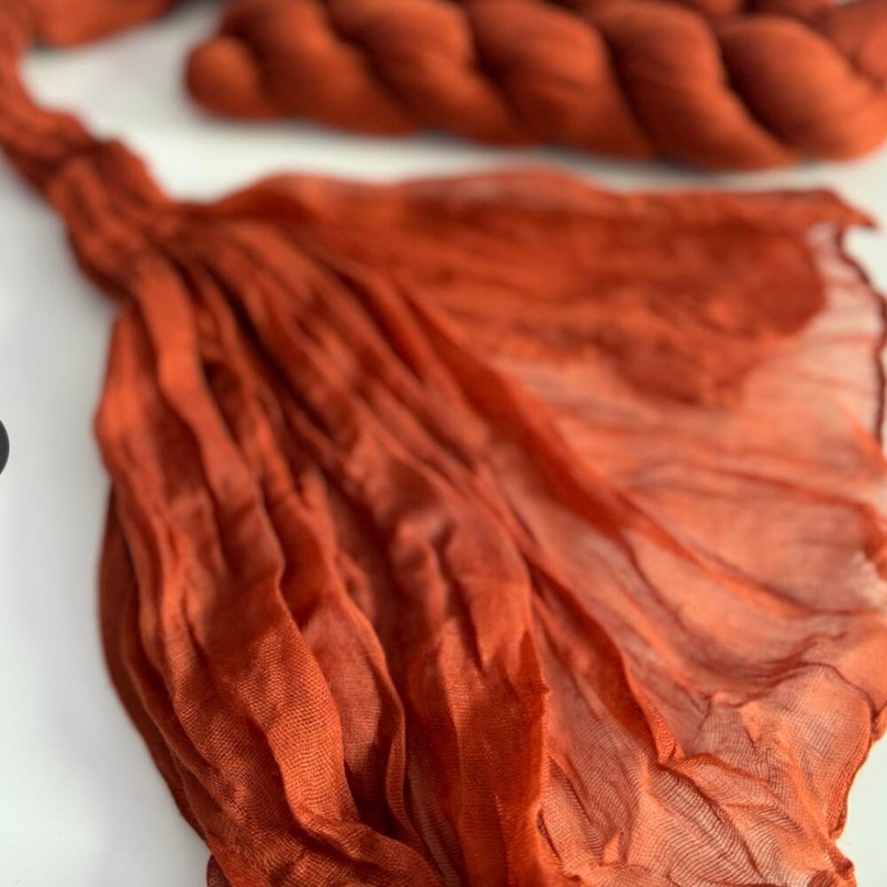 Terracotta Boho Fall Table Runner - Picture 6 of 7